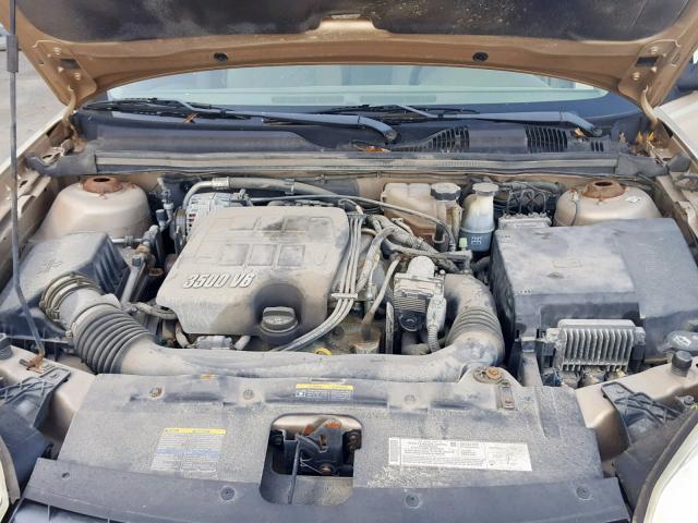 1G1ZT62855F291600 - 2005 CHEVROLET MALIBU MAX თაფლისფერი ფოტო 7