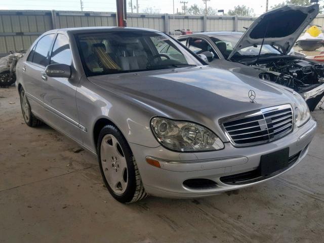 WDBNG76J85A437593 - 2005 MERCEDES-BENZ S 600 SILVER photo 1