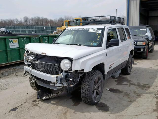 1C4NJRBB2GD692805 - 2016 JEEP PATRIOT SP WHITE photo 2