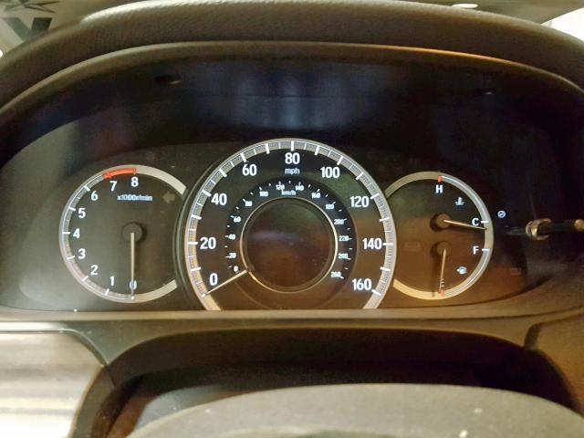 1HGCR3F84HA002438 - 2017 HONDA ACCORD EXL WHITE photo 8