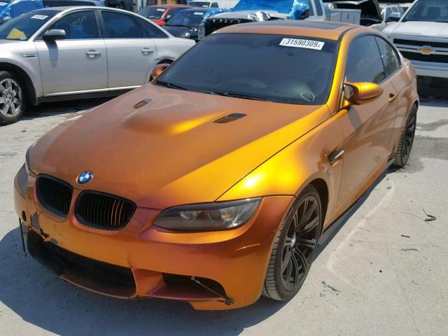 WBSWD93539P361553 - 2009 BMW M3 ORANGE photo 2