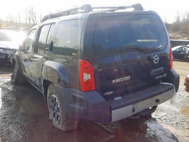 5N1AN0NWXFN659097 - 2015 NISSAN XTERRA X BLACK photo 3