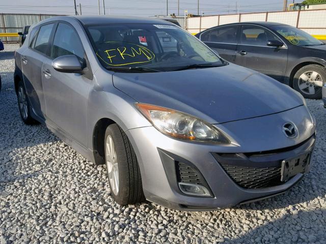 JM1BL1H57A1186881 - 2010 MAZDA 3 S GRAY photo 1