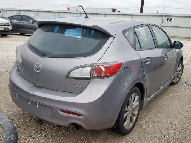 JM1BL1H57A1186881 - 2010 MAZDA 3 S GRAY photo 4