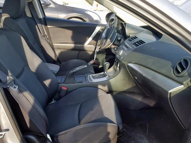 JM1BL1H57A1186881 - 2010 MAZDA 3 S GRAY photo 5