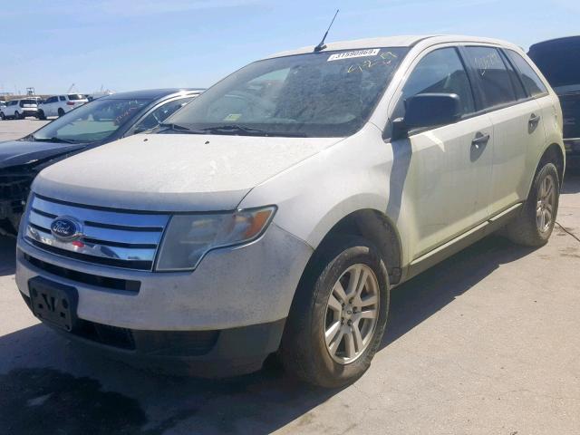 2FMDK3GC5ABA37733 - 2010 FORD EDGE SE WHITE photo 2