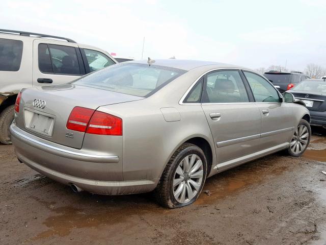 WAUMV94E88N012857 - 2008 AUDI A8 L QUATT BEIGE photo 4