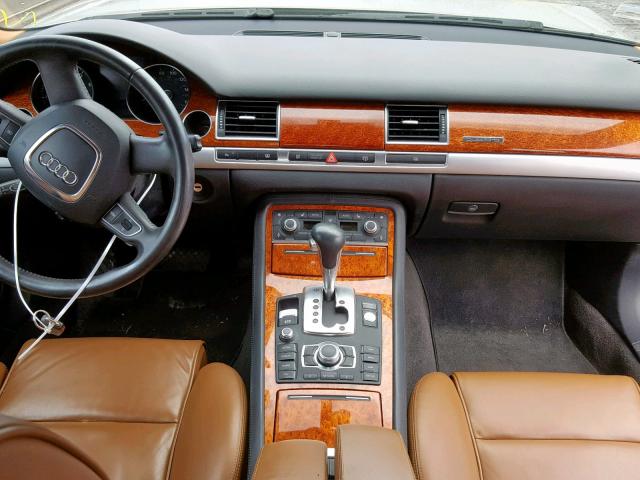 WAUMV94E88N012857 - 2008 AUDI A8 L QUATT BEIGE photo 9