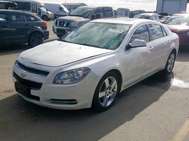 1G1ZD5E73BF345479 - 2011 CHEVROLET MALIBU 2LT WHITE photo 2