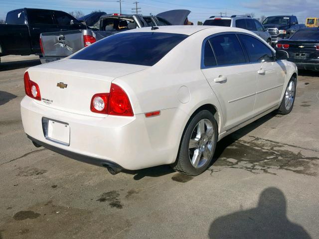 1G1ZD5E73BF345479 - 2011 CHEVROLET MALIBU 2LT WHITE photo 4