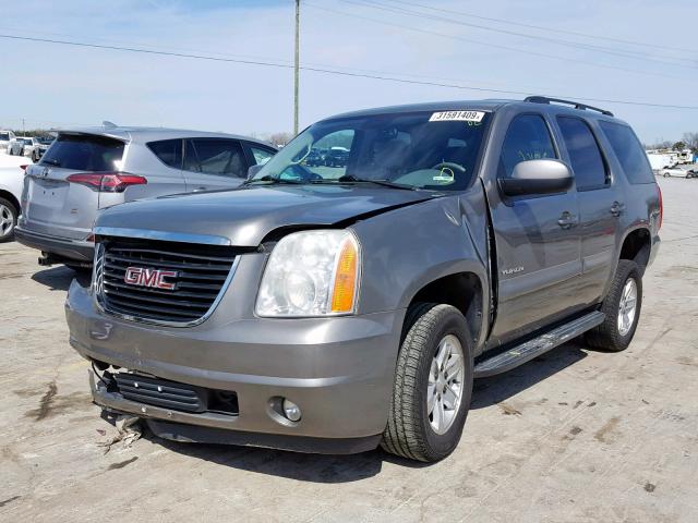 1GKFK13048J211573 - 2008 GMC YUKON GRAY photo 2