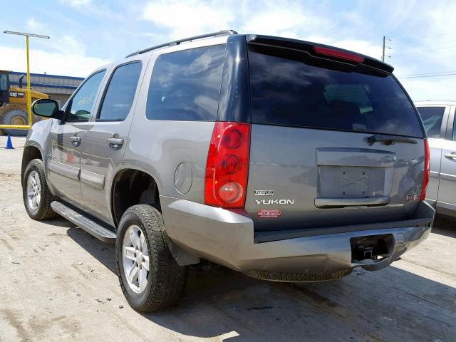 1GKFK13048J211573 - 2008 GMC YUKON GRAY photo 3