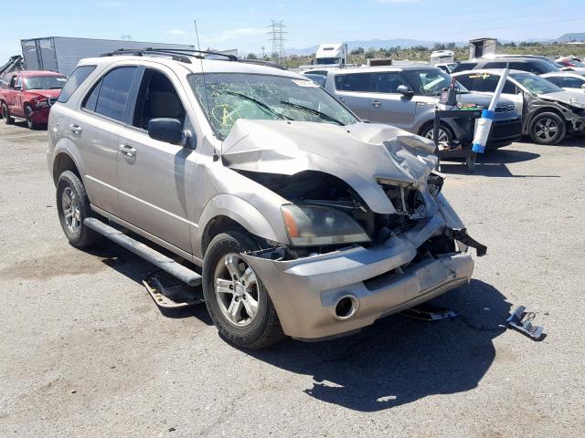 KNDJD733065505104 - 2006 KIA SORENTO EX GOLD photo 1