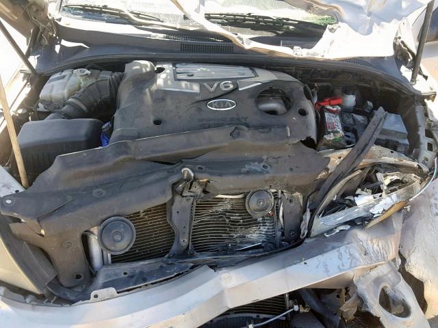 KNDJD733065505104 - 2006 KIA SORENTO EX GOLD photo 7