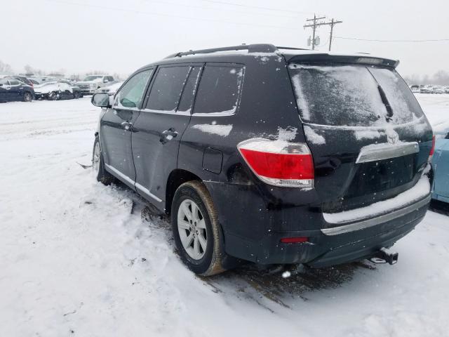 5TDBK3EHXBS067580 - 2011 TOYOTA HIGHLANDER BASE  photo 3