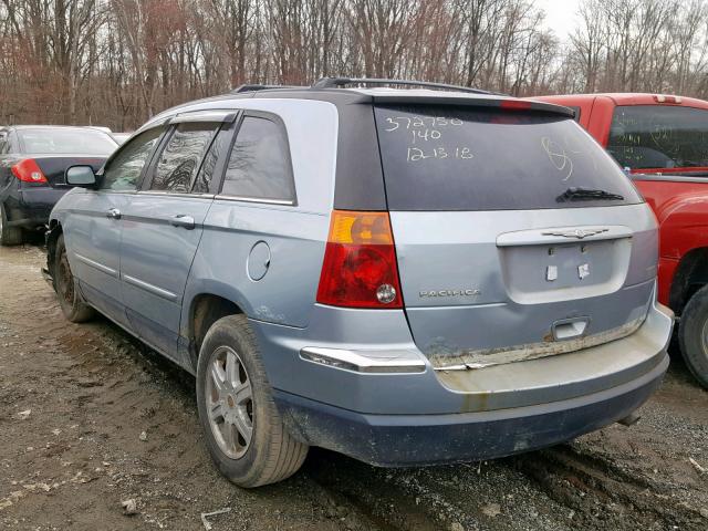 2C8GF68404R288443 - 2004 CHRYSLER PACIFICA BLUE photo 3