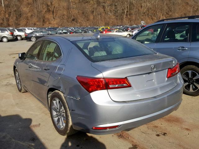 19UUB1F51KA000494 - 2019 ACURA TLX SILVER photo 3