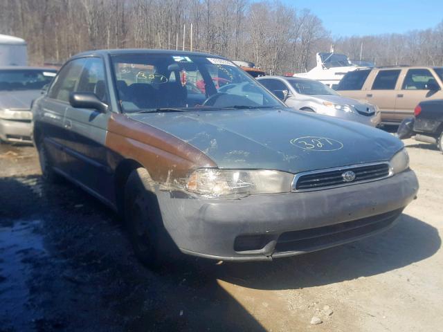 4S3BD4354T7211211 - 1996 SUBARU LEGACY L GREEN photo 1