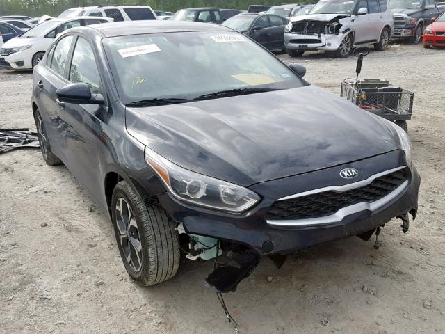 3KPF24AD6KE007011 - 2019 KIA FORTE FE BLACK photo 1