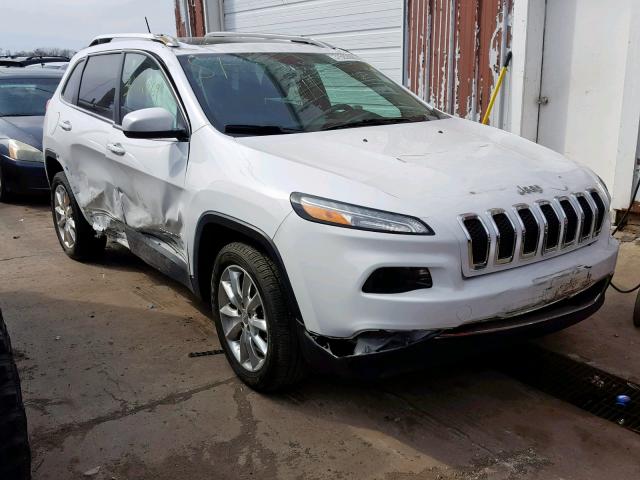 1C4PJLDS3EW258798 - 2014 JEEP CHEROKEE L WHITE photo 1