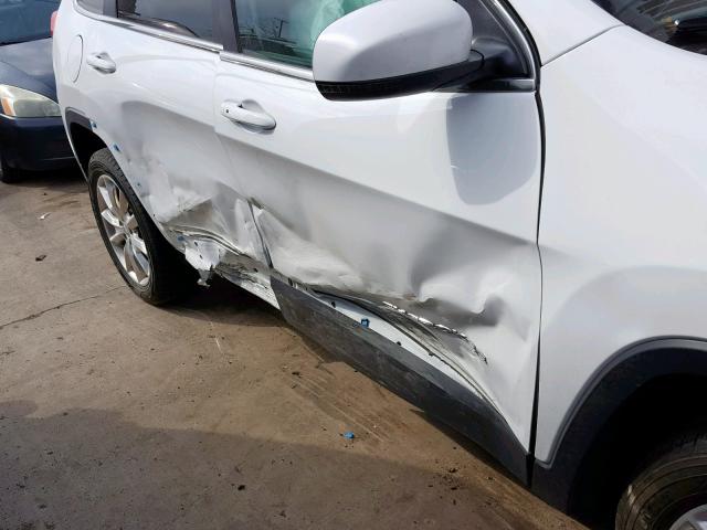 1C4PJLDS3EW258798 - 2014 JEEP CHEROKEE L WHITE photo 9