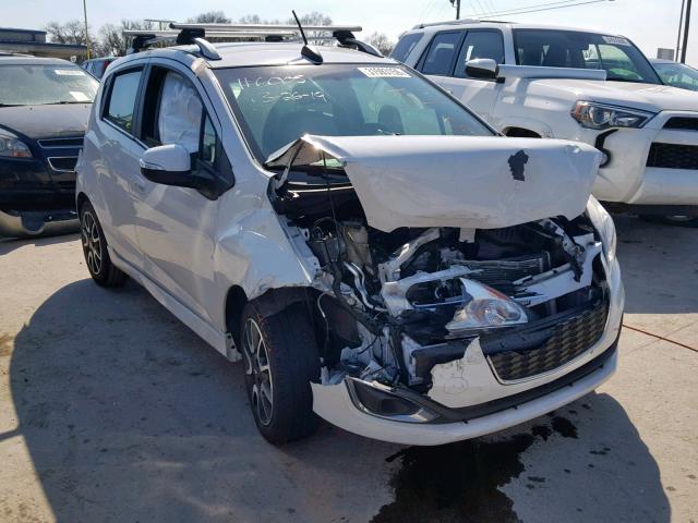 KL8CF6S9XFC766005 - 2015 CHEVROLET SPARK 2LT WHITE photo 1