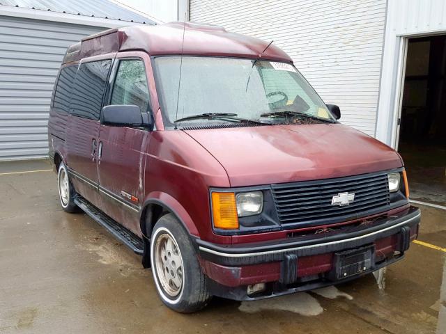 1GNDM19W9RB205733 - 1994 CHEVROLET ASTRO BURGUNDY photo 1