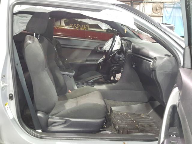 JTKJF5C78D3049016 - 2013 TOYOTA SCION TC ნაცრისფერი ფოტო 5