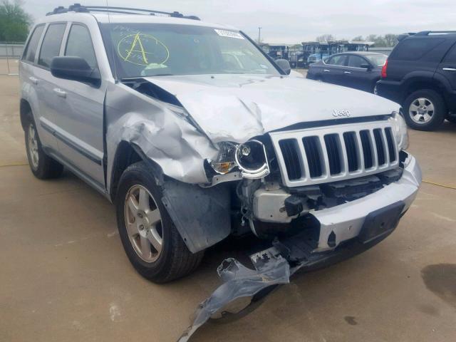 1J8GS48K19C535140 - 2009 JEEP GRAND CHER SILVER photo 9