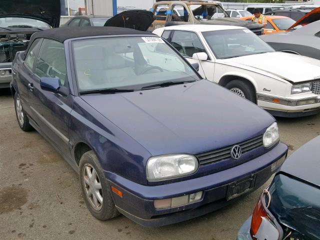 3VWBA81E6VM806456 - 1997 VOLKSWAGEN CABRIO HIG BLUE photo 1