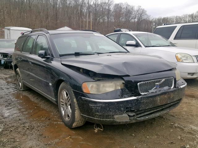 YV1SW592761535199 - 2006 VOLVO V70 2.5T BLACK photo 1