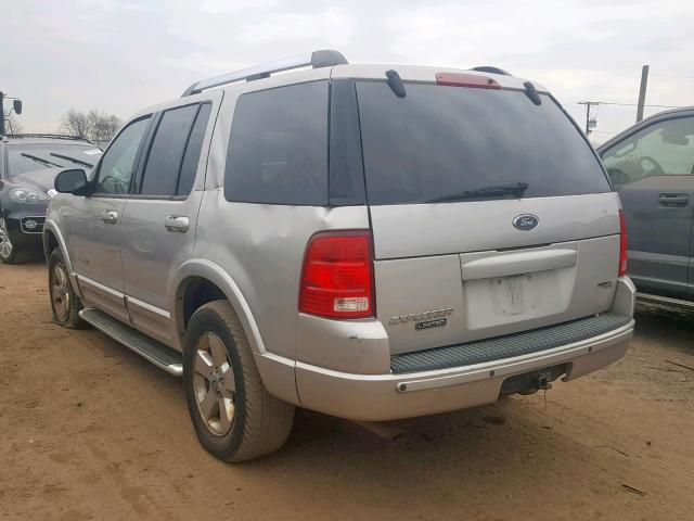 1FMDU75E15UA28565 - 2005 FORD EXPLORER L SILVER photo 3