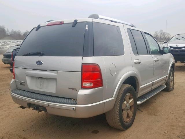 1FMDU75E15UA28565 - 2005 FORD EXPLORER L SILVER photo 4