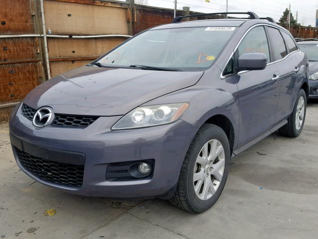 JM3ER293570165161 - 2007 MAZDA CX-7 GRAY photo 2