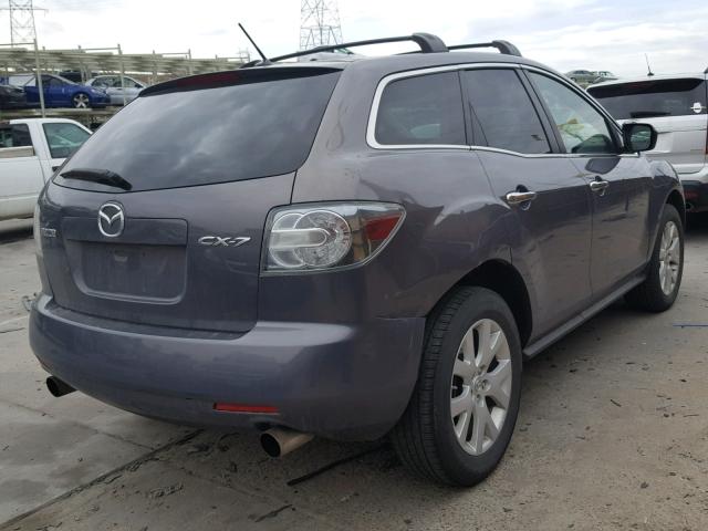 JM3ER293570165161 - 2007 MAZDA CX-7 GRAY photo 4