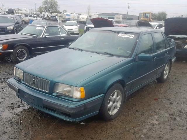 YV1LS5501P2098638 - 1993 VOLVO 850 TEAL photo 2