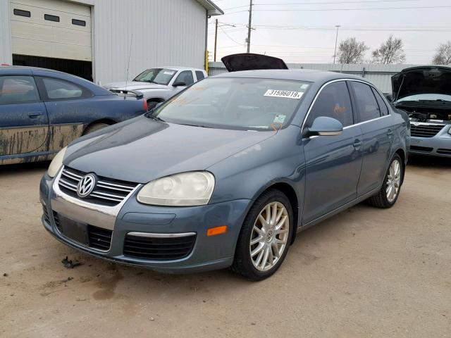 3VWDT81K16M694501 - 2006 VOLKSWAGEN JETTA TDI GREEN photo 2