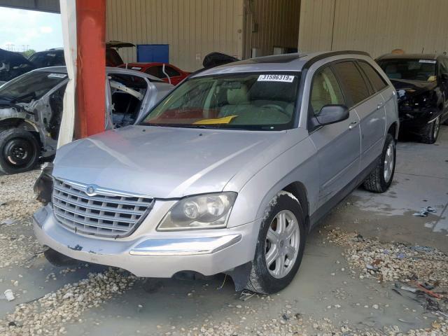 2C8GM68485R414619 - 2005 CHRYSLER PACIFICA T SILVER photo 2