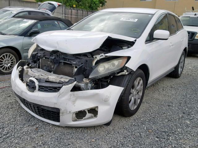 JM3ER293380215220 - 2008 MAZDA CX-7 WHITE photo 2