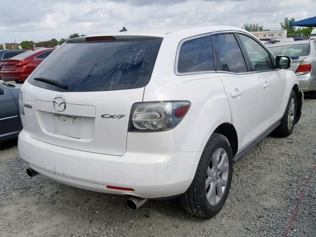 JM3ER293380215220 - 2008 MAZDA CX-7 WHITE photo 4