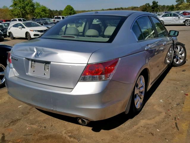 JHMCP26818C048990 - 2008 HONDA ACCORD EXL SILVER photo 4