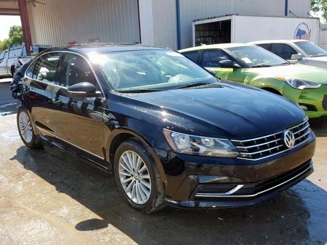 1VWBT7A38GC024697 - 2016 VOLKSWAGEN PASSAT SE BLACK photo 1