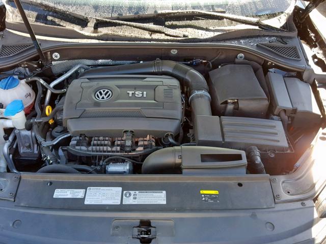 1VWBT7A38GC024697 - 2016 VOLKSWAGEN PASSAT SE BLACK photo 7