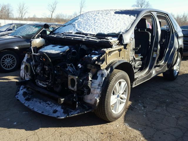 2FMPK4J9XHBC54012 - 2017 FORD EDGE SEL GRAY photo 2