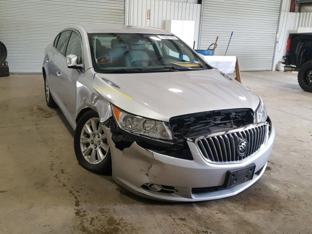 1G4GC5ER0DF286358 - 2013 BUICK LACROSSE SILVER photo 1