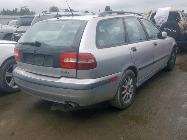 YV1VW29511F717840 - 2001 VOLVO V40 1.9T SILVER photo 4