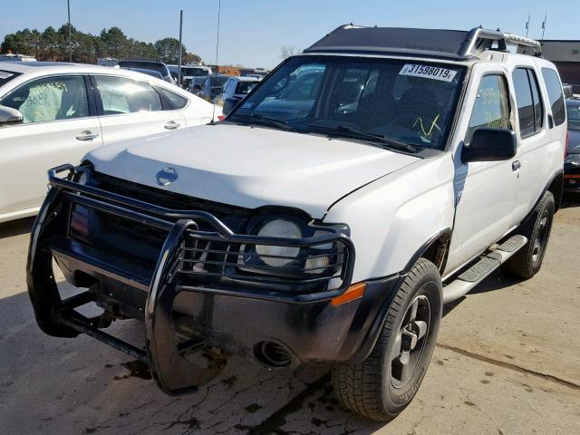 5N1ED28Y52C552736 - 2002 NISSAN XTERRA XE WHITE photo 2