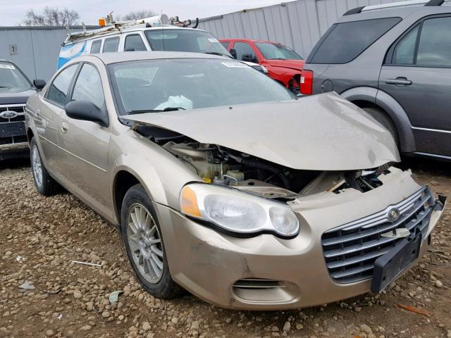 1C3EL46X14N282798 - 2004 CHRYSLER SEBRING LX GOLD photo 1