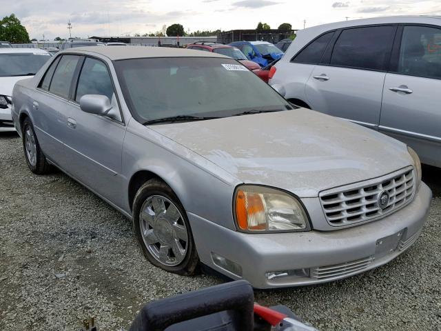 1G6KF57991U104945 - 2001 CADILLAC DEVILLE DT SILVER photo 1