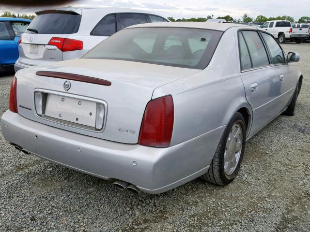 1G6KF57991U104945 - 2001 CADILLAC DEVILLE DT SILVER photo 4